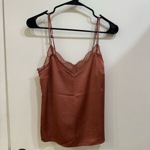 Abercrombie & Fitch Dark Pink Camisole Sleeveless Top